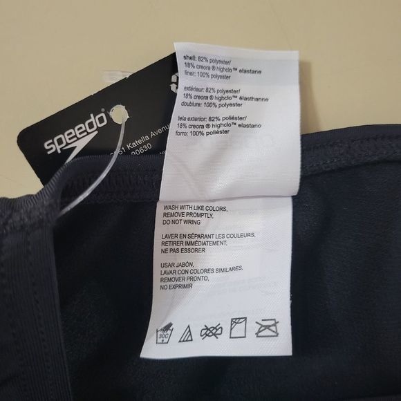 Speedo Solid Black Super Proback One Piece ProLT Women's Training Swimsuit - Picture 8 of 9